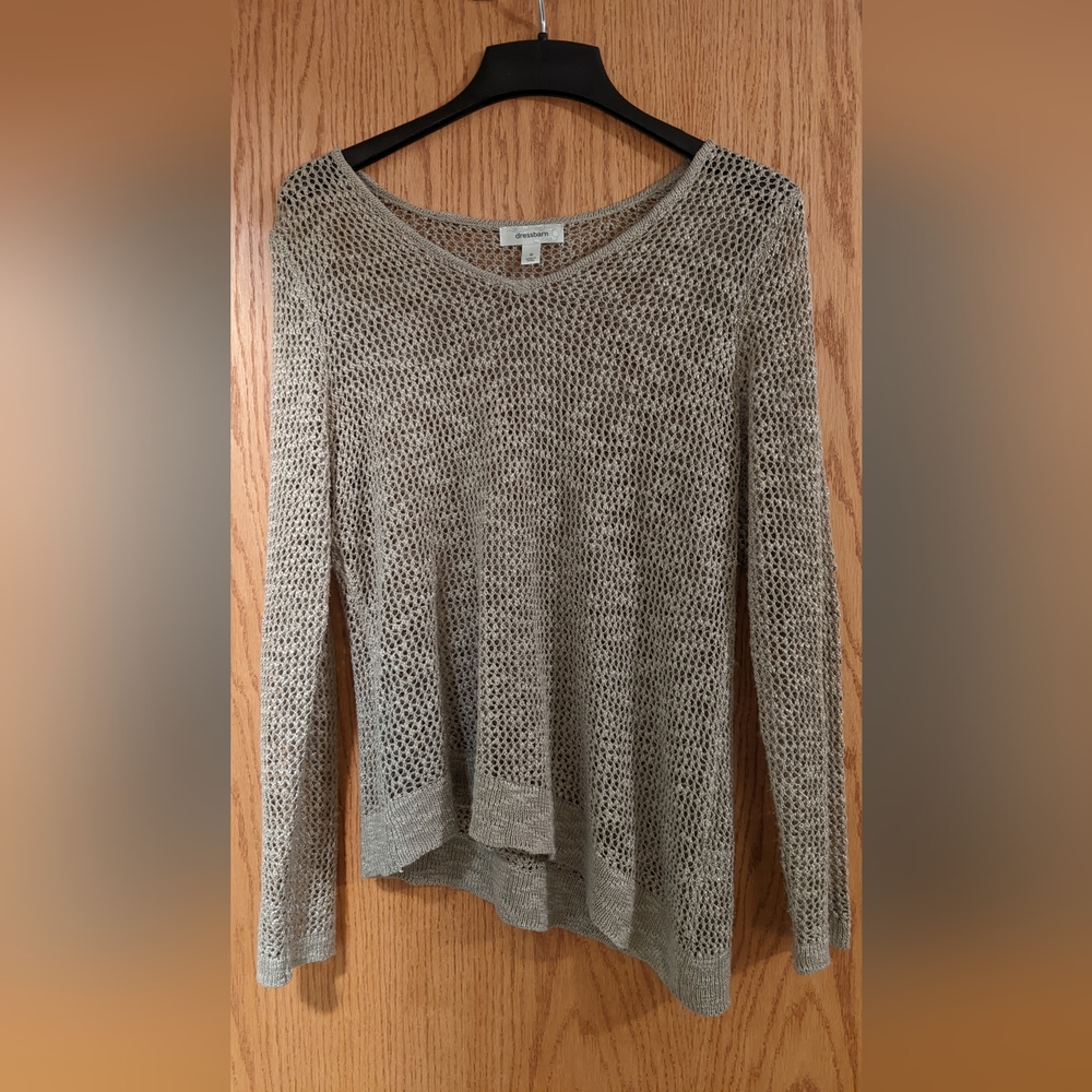 Dress Barn asymmetrical top/sweater. Size M